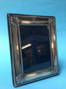 Silver photograph frame