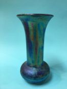 A Ruskin lustreware vase, dated 1926, 24cm high Condition Report Minor wear commensurate with age