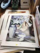 A large quantity of lithographs by Scottish and British colourists