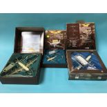 Three boxed Corgi Classics model aircraft