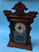 A gingerbread clock