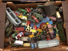 A collection of Die Cast toys