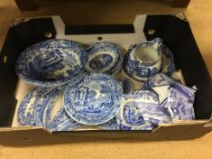 A collection of Spode 'Italian' china