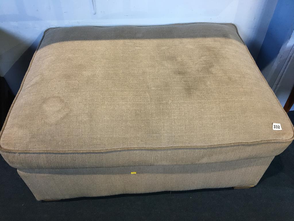 A large footstool