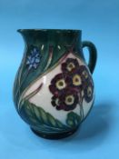 A Moorcroft water jug, decorated by Philip Gibson