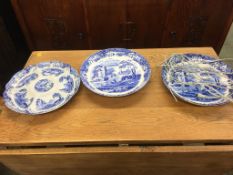 Three pieces of Spode 'Italian'