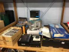 Assorted video games and electronics