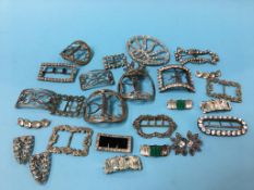 Twenty five decorative buckles