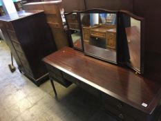 A Stag Minstrel gents wardrobe and dressing table