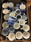 A quantity of Spode 'Italian' mugs