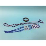 A quantity of American Indian style jewellery