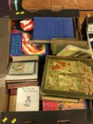 A collection of books, to include Beatrix Potter etc.