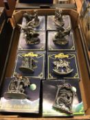 Eight boxes of Myth and Magic figures