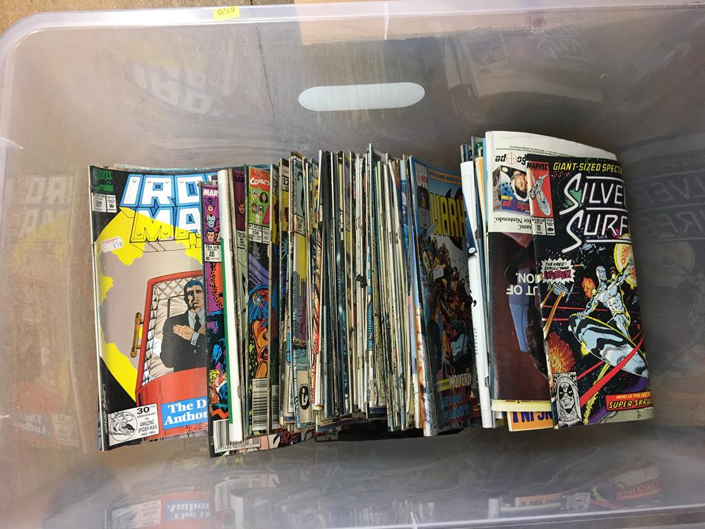 Three boxes of comics, to include Marvel and DC etc. - Image 4 of 4