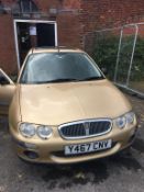 A Rover 25, 2001, 24,509 miles, MOT till 04/03/2022