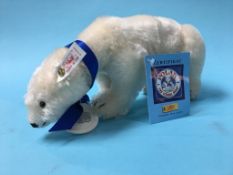 A Steiff 'Polar the Titanic Bear', with tags
