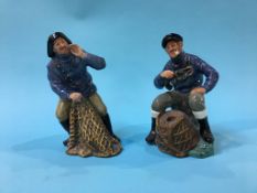 Two Royal Doulton figures; 'Sea Harvest' and 'The Lobster Man'