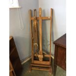 Two Artist's easels