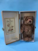 A boxed Big Softie Limited Edition Teddy Bear, Tobias, 48-100, with scroll