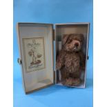 A boxed Big Softie Limited Edition Teddy Bear, Tobias, 48-100, with scroll