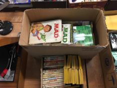 A collection of MAD magazines