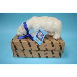 A boxed Dean's Polar 'Titanic Bear'
