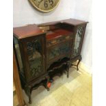 A Victorian mahogany side cabinet