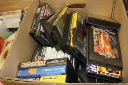 Sega Mega Drive and collection of games