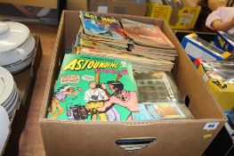 Collection of Comics, Star Blazer, Commando etc.