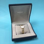 A ladies Longines wristwatch, boxed, with paperwork