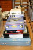 Eight boxed Die Cast model planes