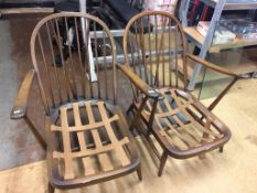 A pair of Ercol armchairs
