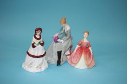 Three Doulton figurines