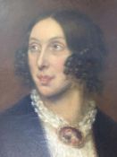 Oil on canvas, Portrait of a lady, in gilt frame, 72cm x 80cm