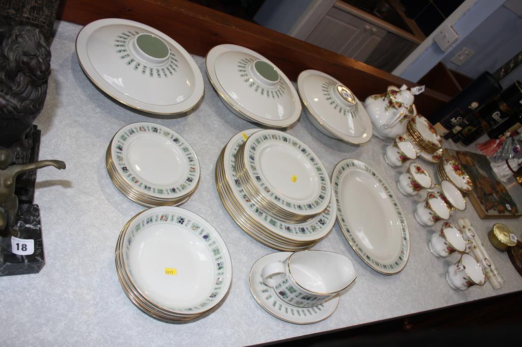 A Royal Doulton 'Tapestry' pattern dinner service - Image 2 of 3