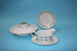 A Royal Doulton 'Tapestry' pattern dinner service