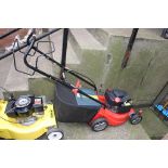 A Sovereign petrol lawnmower