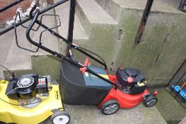A Sovereign petrol lawnmower