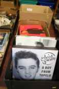 Quantity of Elvis box sets and books