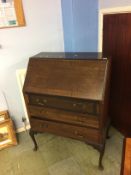 A mahogany bureau