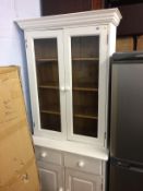 A white painted cabinet