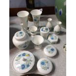 A large quantity of Wedgwood 'Clementine' china