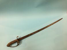 A Cavalry Officer's sword