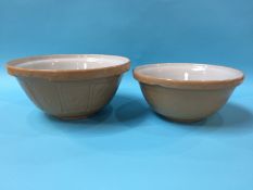 Two mixing bowls