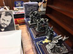 Five boxed Myth and Magic figures