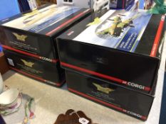 Four boxed Corgi 'Aviation Archive' models