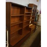 Two teak G Plan wall units etc.