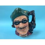 A Royal Doulton Toby jug 'Dick Turpin'