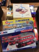 A quantity of Die Cast model buses