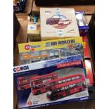 A quantity of Die Cast model buses